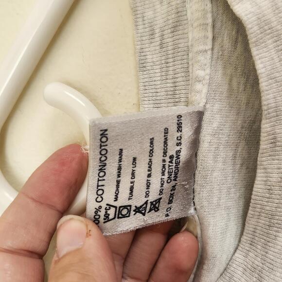 Vintage Oneita tag Sleeping Bear Dunes Graphic Tee - Nature Inspired Design - Picture 4 of 5